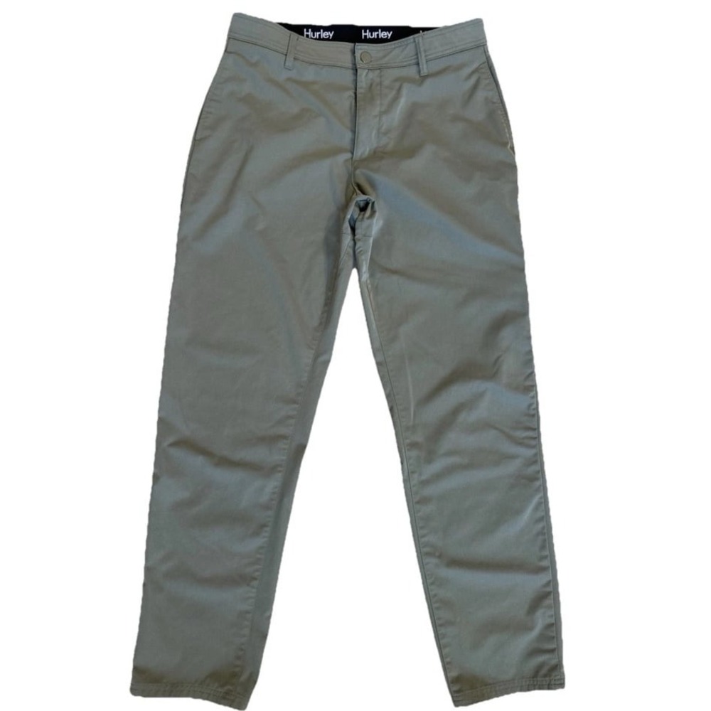 Men's Hurley Tech Pant Moisture Wicking Stretch Beige 36x34